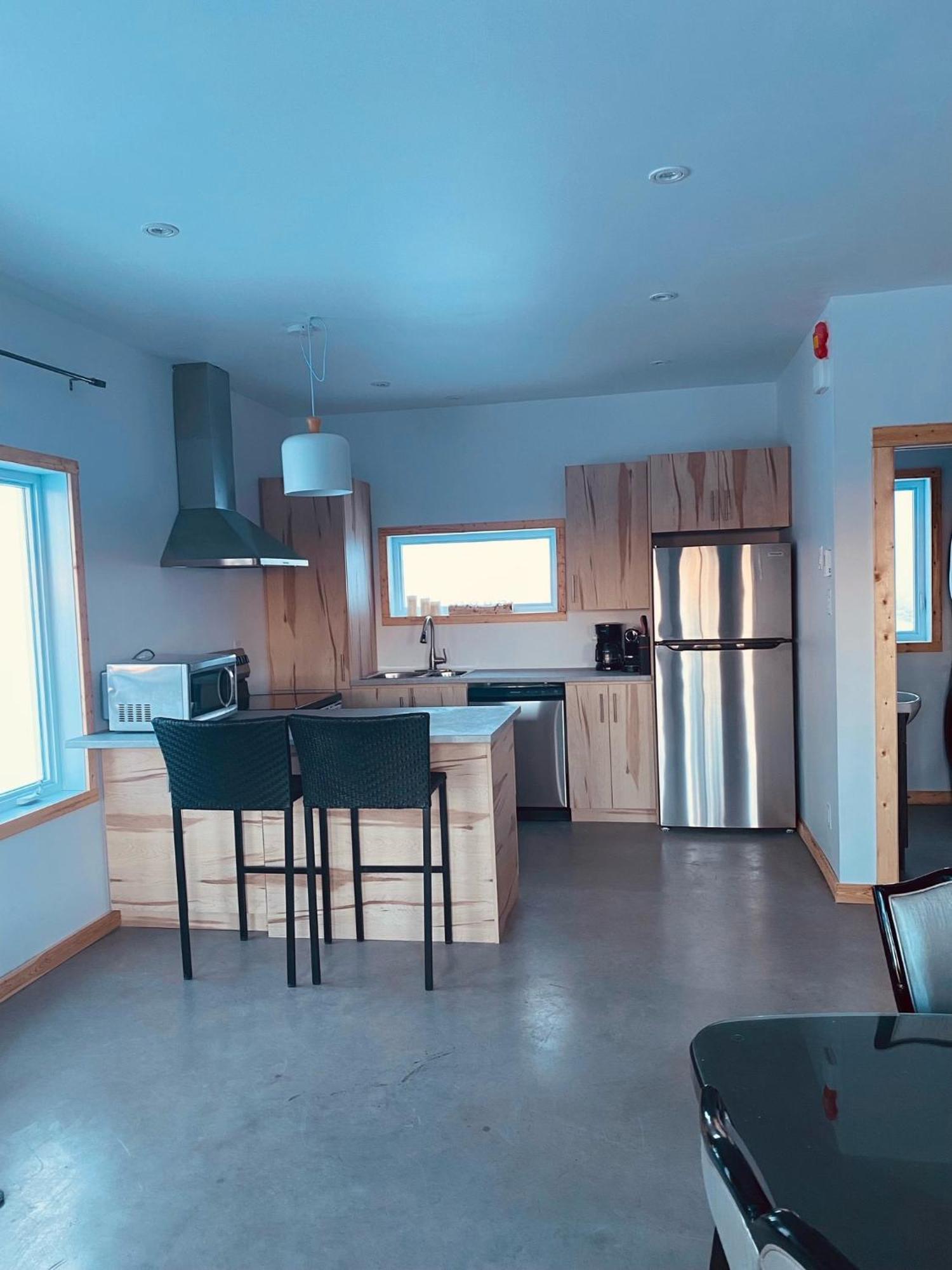Chalet Mont Edouard De 4 Unites L'Anse-Saint-Jean Exterior photo